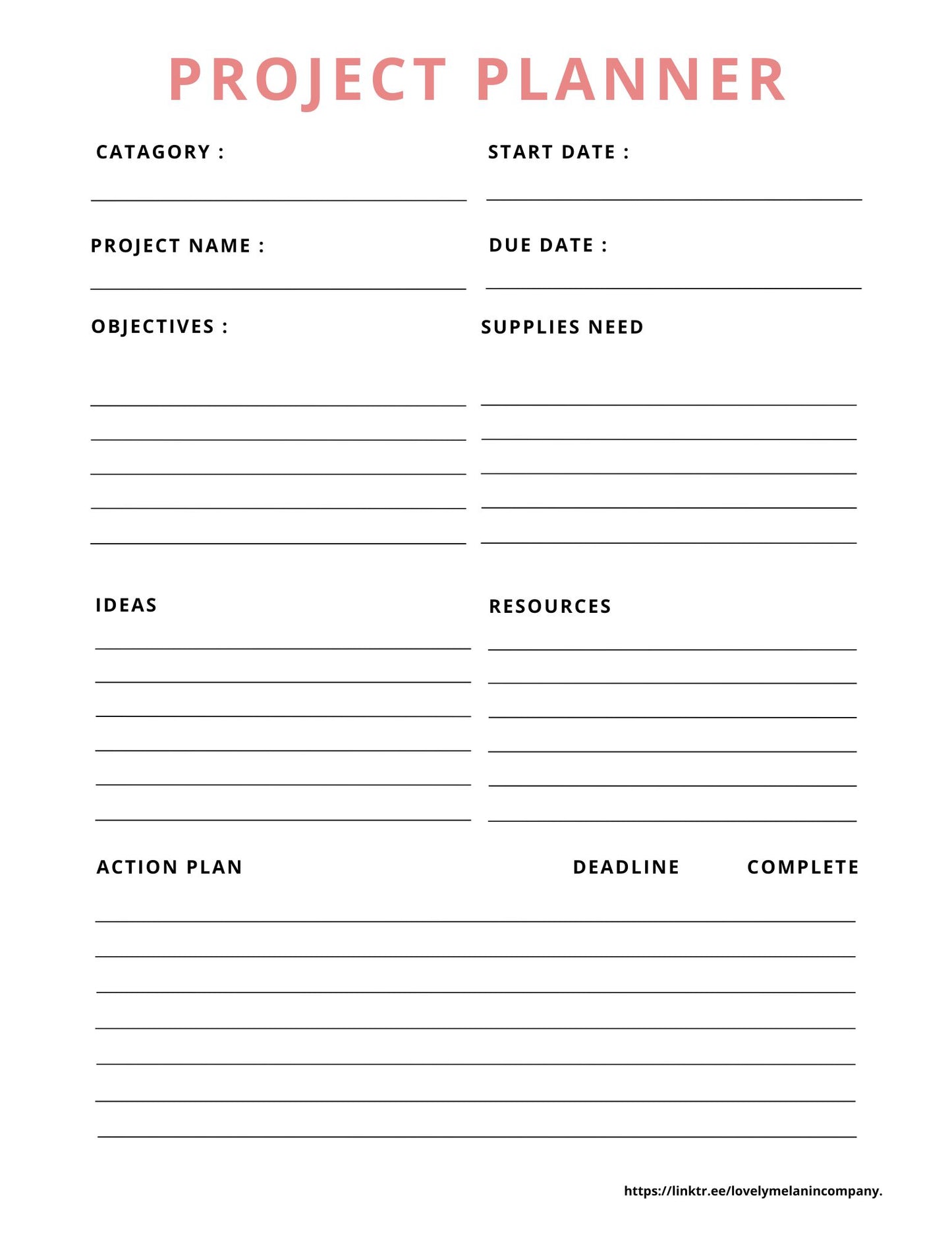 Project Planner