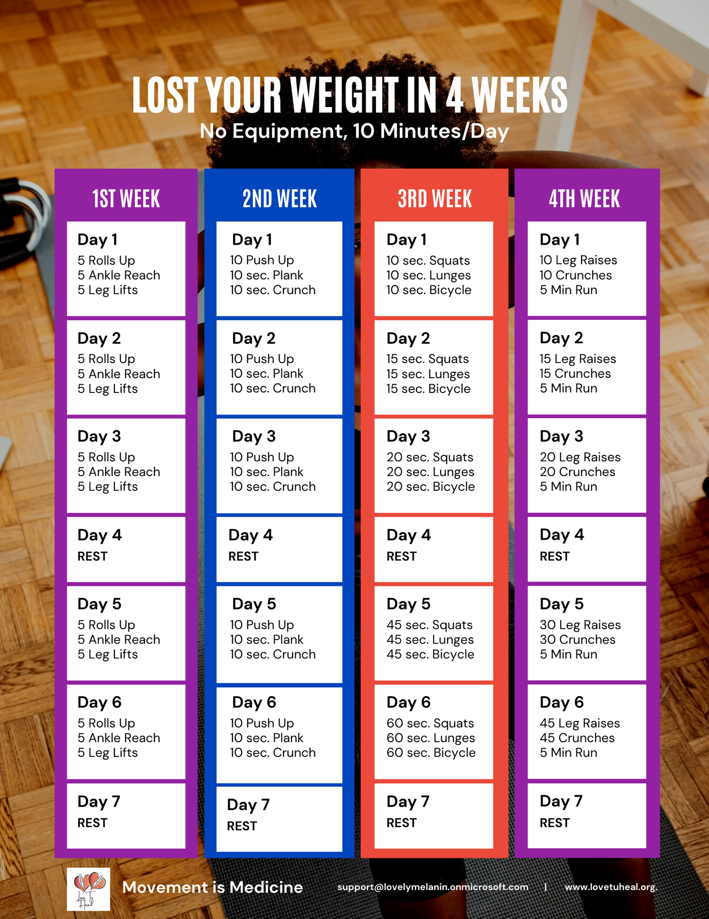 4Weeks Workout Plan
