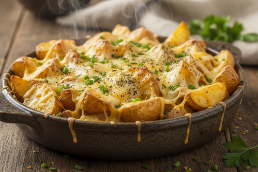Cheesy Ranch Oven Roasted Potatoes