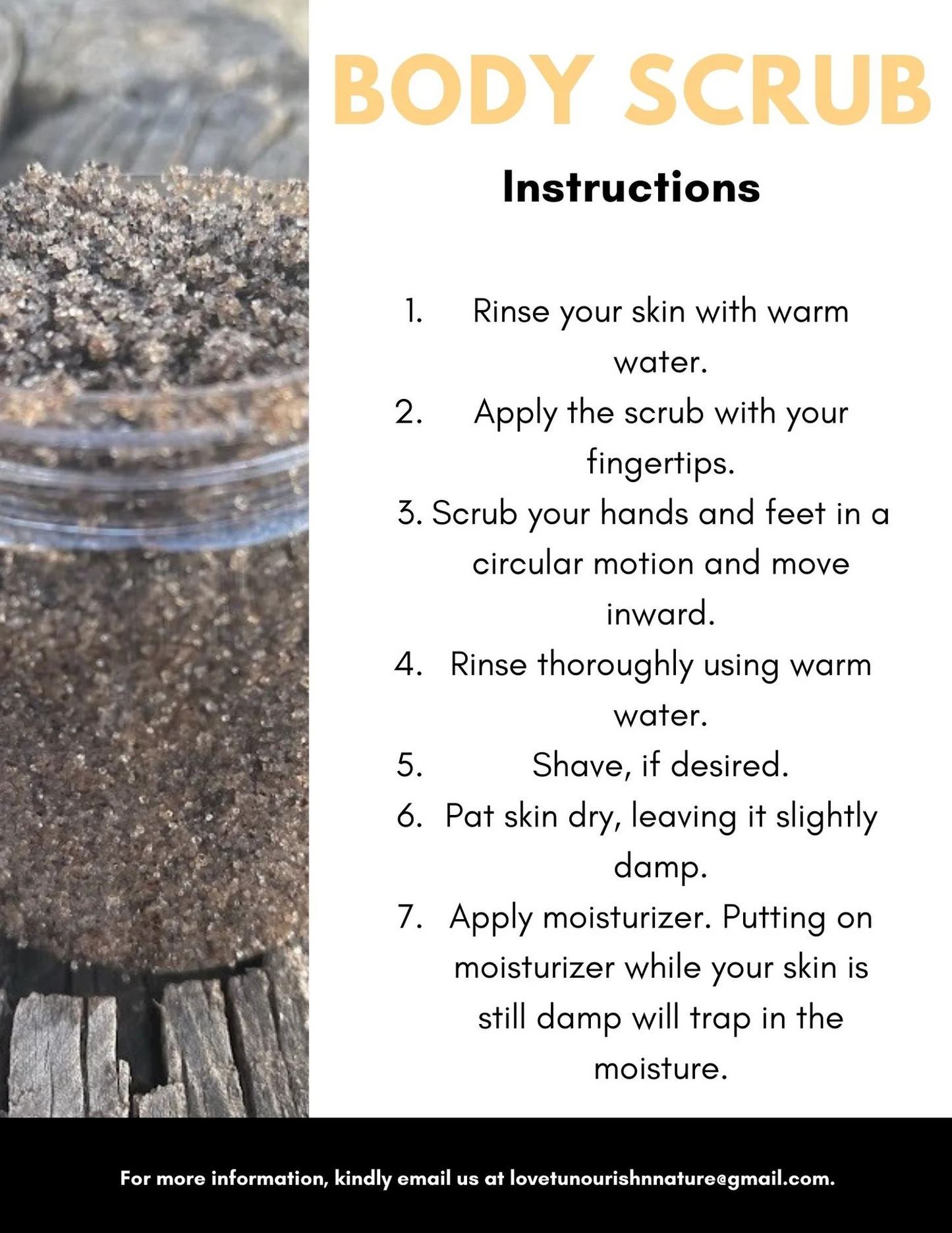 Coffee Body Scrub