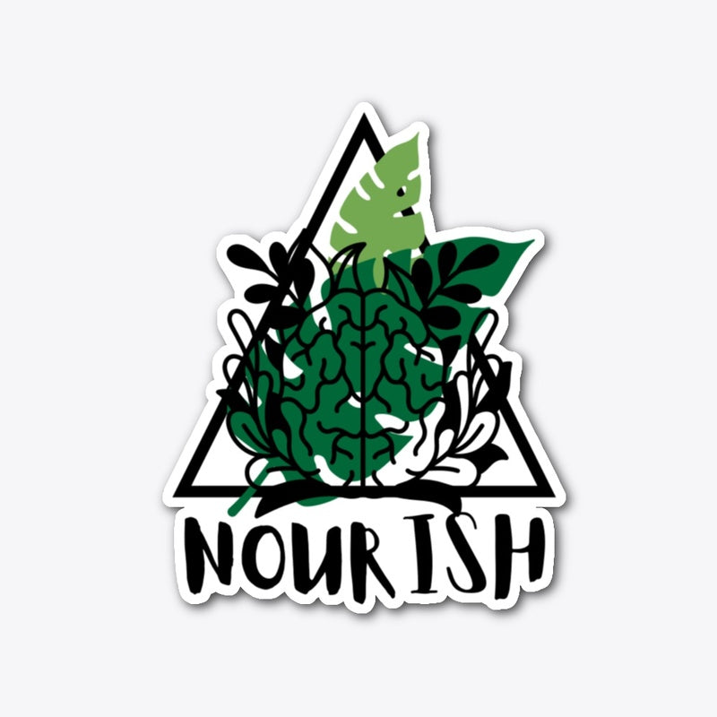 Nourish Sticker