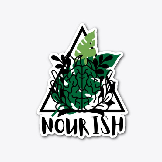 Nourish Sticker