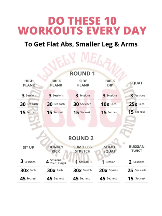 Do These 10 Workouts Every day
