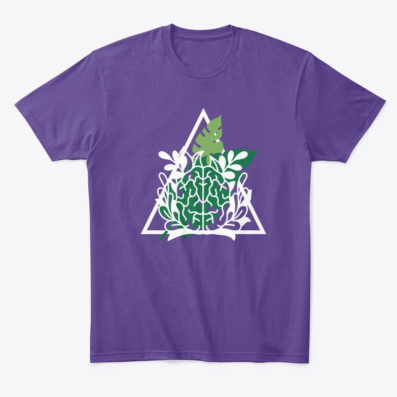 Nourish Logo Comfort Tee (White Design)