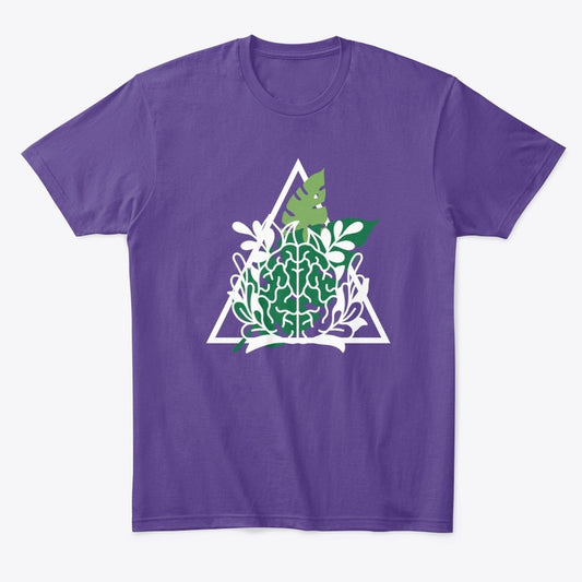 Nourish Logo Comfort Tee (White Design)