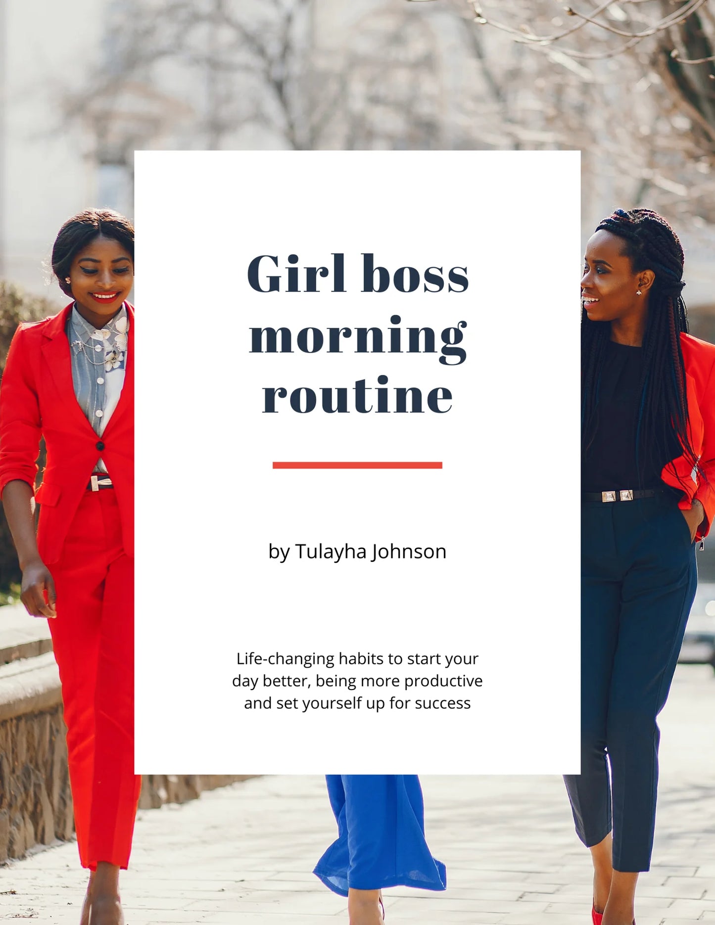 Morning Routine Habits Workbook for Entrepreneurs