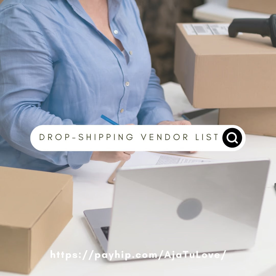 Drop-shipping Vendor List