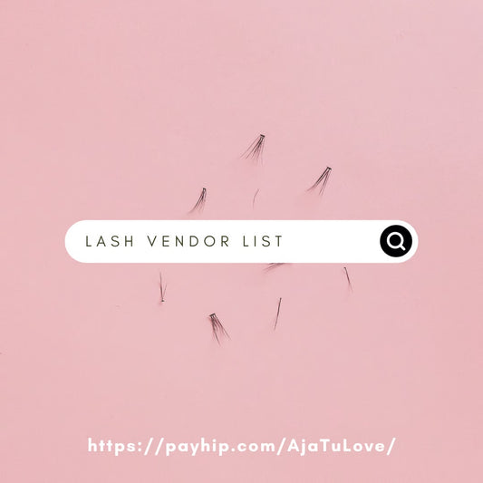 Lash Vendor List