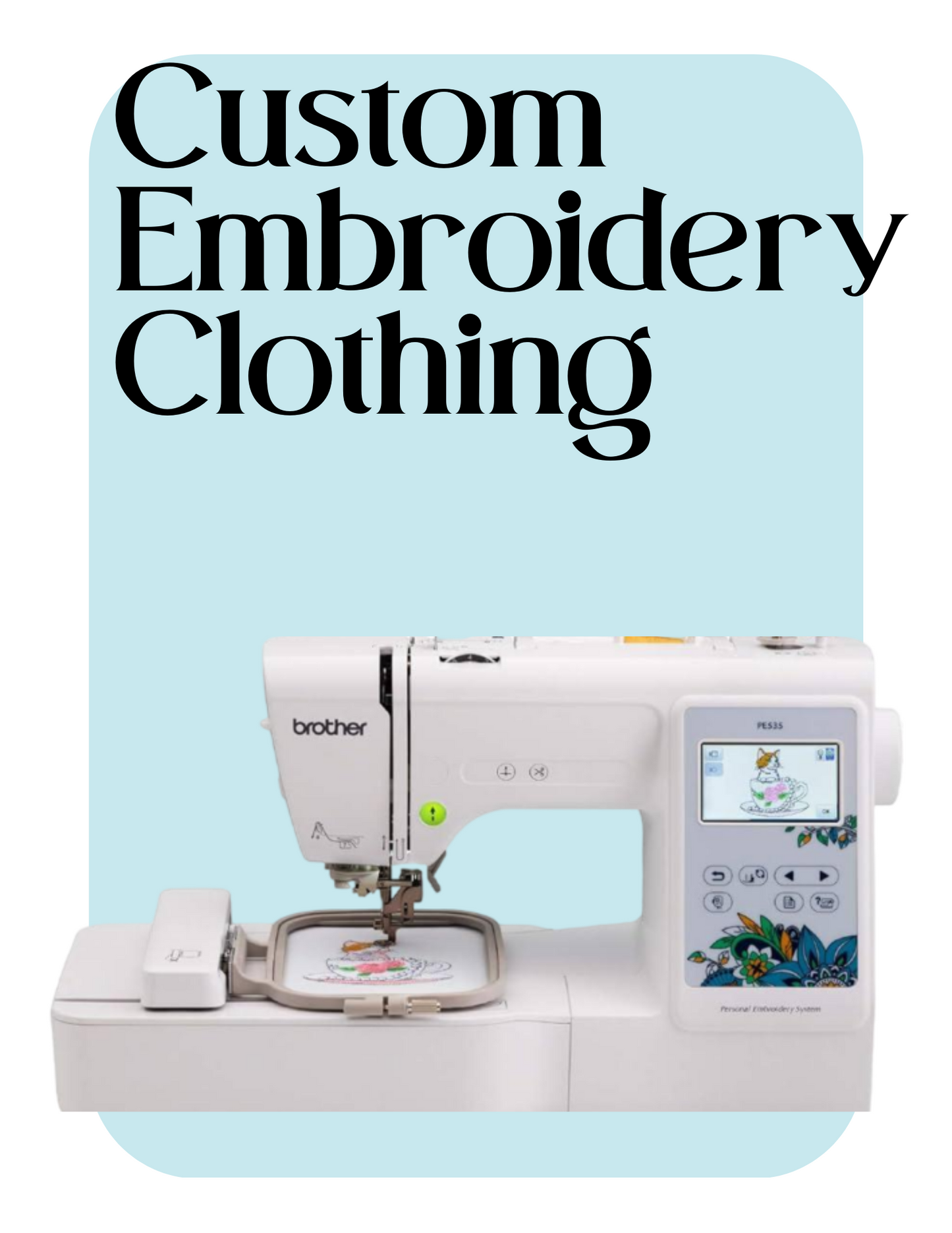 Custom Embroidery Clothing