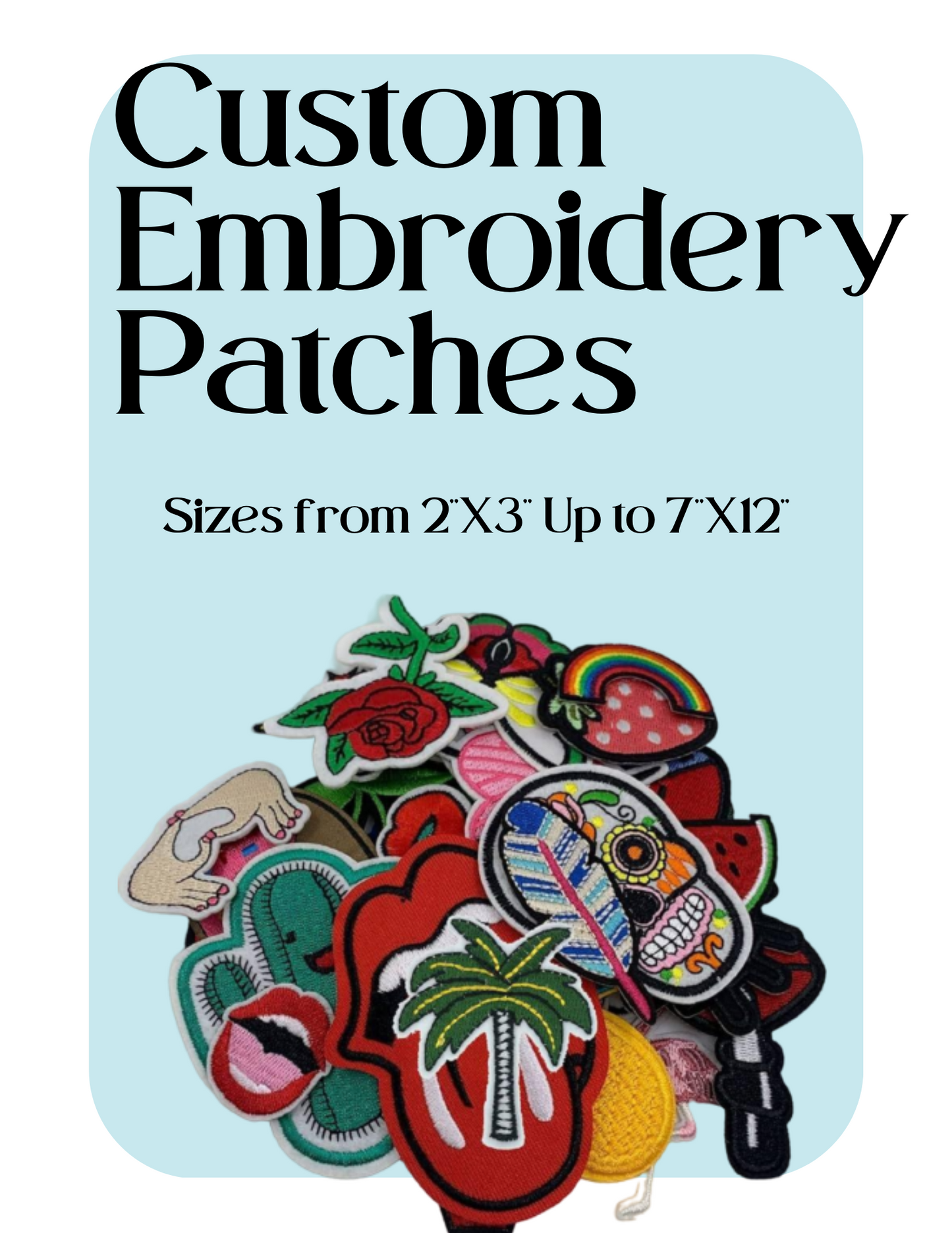 Custome Embroidery Patches